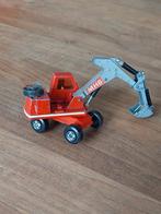 Matchbox Kingsize K1 Graafmachine, 1 wieltje zit los., Ophalen of Verzenden, Gebruikt, Auto, Matchbox