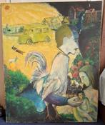 Schilderij 2 van G.W. Weller., Antiek en Kunst, Ophalen
