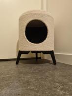 Kattenhuis / poef wit, Ophalen of Verzenden, Zo goed als nieuw
