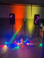Jbl partybox 310 incl verlichting te huur, Ophalen of Verzenden, Zo goed als nieuw, Rookmachine