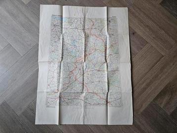 WW2 Duitse kaart Oostfront beschikbaar voor biedingen