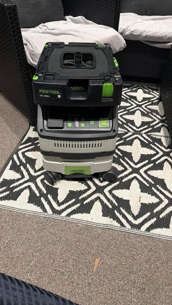 Festool CTL mini stofzuiger bouwstofzuiger, Witgoed en Apparatuur, Stofzuigers, Zo goed als nieuw, Stofzuiger, 1200 tot 1600 watt