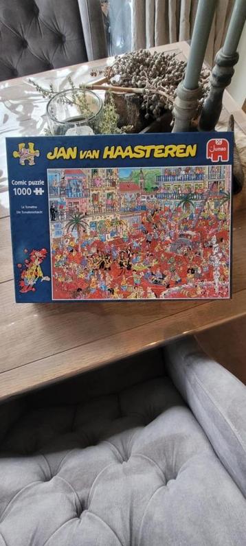 Jan van Haasteren puzzel - la tomatina beschikbaar voor biedingen