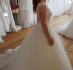 Trouwjurk open rug en kant maat 38, Kleding | Dames, Trouwkleding en Trouwaccessoires, Trouwjurk, Wit, Ophalen of Verzenden, Modeca