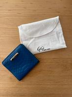 GiGi New York Leather Wallet, Overige merken, Blauw, Ophalen of Verzenden, Zo goed als nieuw