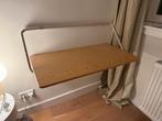 Wandbureau hout/metaal, Ophalen, Zo goed als nieuw, Bureau