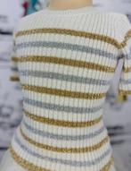 Bonpoint goud en zilver gestreept truitje maat 4, Customercare@bonpoint.com, Bonpoint, Bonpoint EU, Trui of Vest