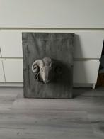 Wandbord met schapenkop., Ophalen, Zo goed als nieuw, Overige typen, Minder dan 50 cm