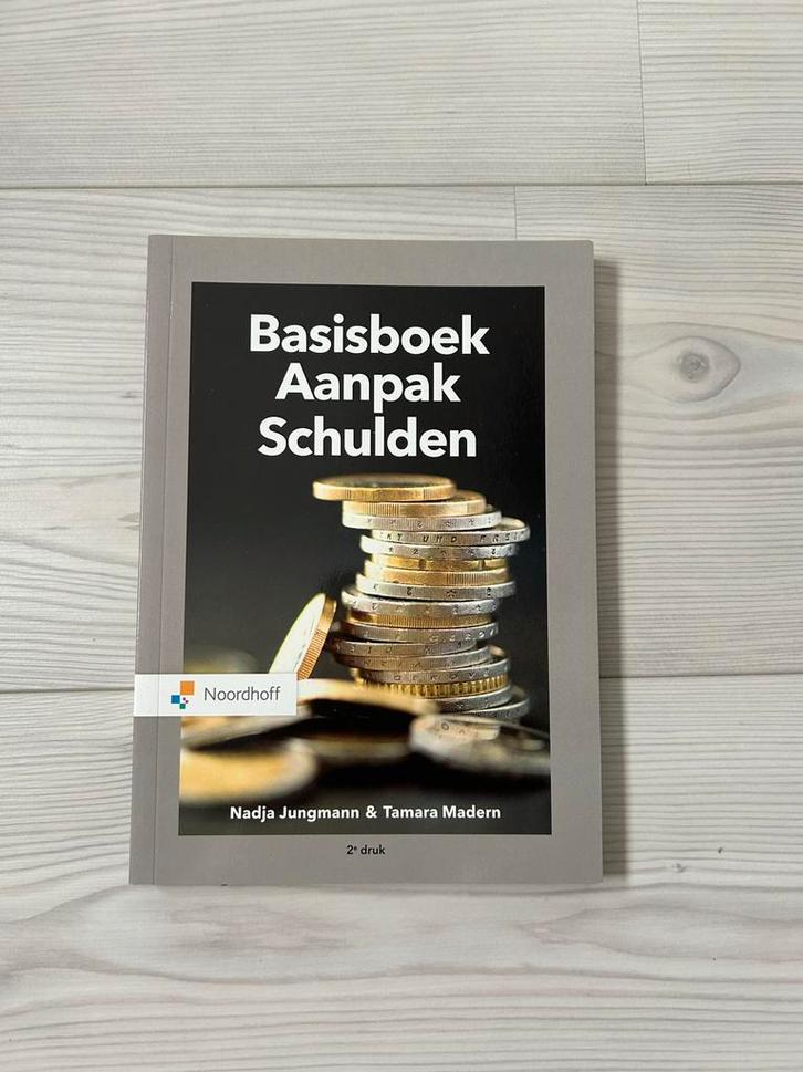Basisboek Aanpak Schulden - Nadja Jungmann & Tamara Madern, Boeken, Economie, Management en Marketing, Zo goed als nieuw, Economie en Marketing