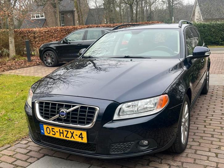 Volvo V70 2.5 T AUT 2009 Blauw, leder, 180dkm, izgs, Auto's, Volvo, Particulier, V70, Benzine, E, Stationwagon, Automaat, Origineel Nederlands