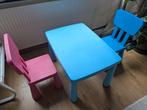Kinderstoeltjes met tafel - Gratis!, Kinderen en Baby's, Kinderkamer | Tafels en Stoelen, Ophalen, Gebruikt, Tafel(s) en Stoel(en)