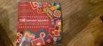 100 granny squares - Oma s vierkantjes om te haken, Ophalen of Verzenden, Zo goed als nieuw, Leonie Morgan