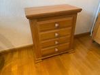 Ladekastje licht eikenhout, Ophalen, Minder dan 50 cm, Eikenhout, Zo goed als nieuw