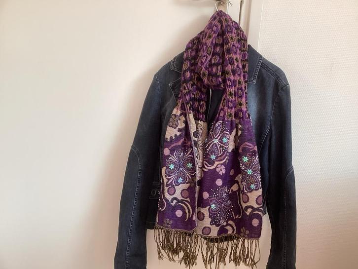 Rozu spijkerjasje maat 40, Kleding | Dames, Jasjes, Kostuums en Pakken, Zo goed als nieuw, Maat 38/40 (M), Blauw, Ophalen of Verzenden