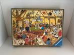 JvH - biljarten (oude variant), Hobby en Vrije tijd, Denksport en Puzzels, Ophalen of Verzenden, 500 t/m 1500 stukjes, Gebruikt