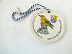 Goebel Porselein Medaille met Wielewaal, Antiek en Kunst, Antiek | Porselein, Ophalen of Verzenden