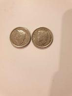 0139 nederland 2 kwartjes uit 1948 wilhelmina, Postzegels en Munten, Munten | Nederland, Verzenden, Koningin Wilhelmina, 25 cent