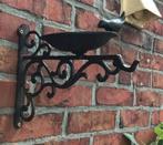 Muur Vogelbad Vogel Voederschaal Gietijzer Nieuw, Ophalen of Verzenden