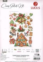 Cado luca groot borduurpakket christmas composition  7031, Ophalen of Verzenden, Nieuw, Handborduren, Borduurpakket