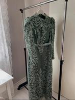 Groene jurk met zilvere details, Kleding | Dames, Gelegenheidskleding, Groen, Maat 38/40 (M), Galajurk, Zo goed als nieuw