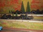 Märklin 4617 2x kuilwagons ( voor zware transporten ) geen, Wisselstroom, Ophalen of Verzenden, Märklin, Gebruikt