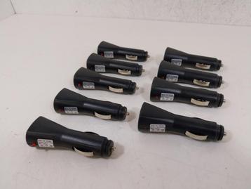 9 stk. Universele auto USB lader 500mA 5.0V DC beschikbaar voor biedingen