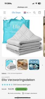 Ella Verzwaringsdeken, Huis en Inrichting, Slaapkamer | Beddengoed, Gebruikt, Eenpersoons, Ophalen of Verzenden, Deken of Dekbed
