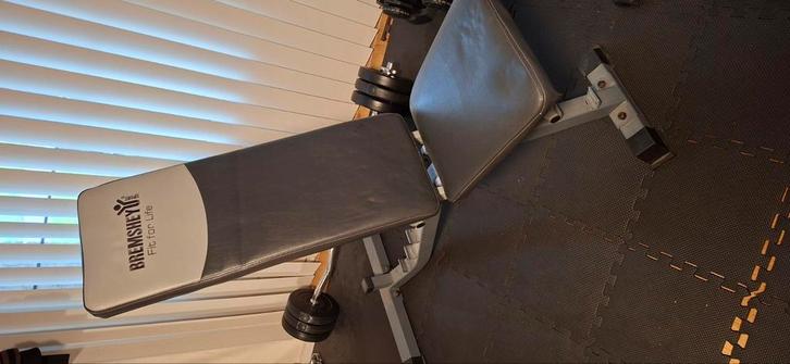 Bremshey fitnessbank verstelbaar professionele kwaliteit, Sport en Fitness, Fitnessapparatuur, Zo goed als nieuw, Krachtstation