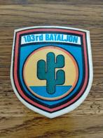 Sticker landmacht 103rd bataljon, Verzamelen, Verzenden, Zo goed als nieuw, Overige typen