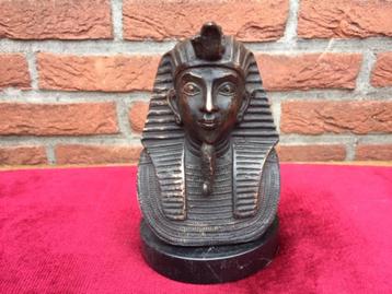 bronzen buste, Egyptische farao beschikbaar voor biedingen