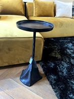 Zwarte bijzettafels van Colmore, Ophalen, Rond, Nieuw, 55 tot 75 cm