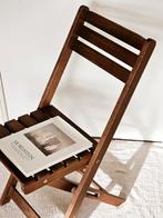 Vintage houten klapstoel, Ophalen