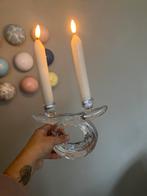 Kandelaar kristal Vannes france donut, Ophalen of Verzenden, Kristal