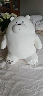 Miniso We Bare Bears icebear ijsbeer knuffel, Ophalen of Verzenden, Zo goed als nieuw, Overige typen