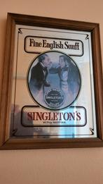 Vintage Spiegel - Fine English Snuff, Ophalen, Rechthoekig, Minder dan 50 cm, Minder dan 100 cm