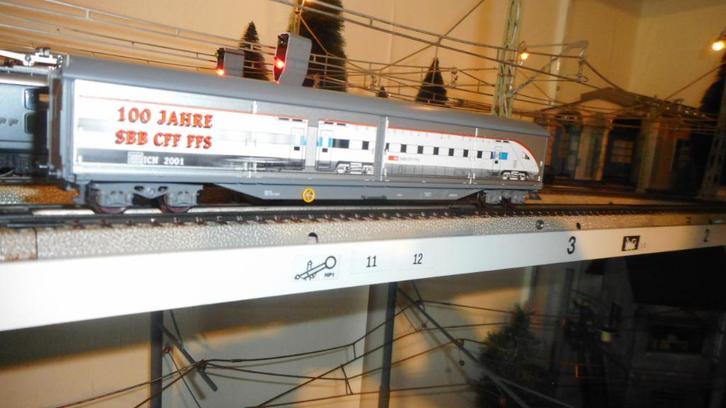HAG 300 goederen wagon speciaal 100 jaar SBB ,, Habils-vy, Hobby en Vrije tijd, Modeltreinen | H0, Nieuw, Wagon, Wisselstroom