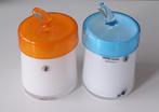 2x Maria Vinka - GLATT - Voorraadpot - Oranje en Blauw, Antiek en Kunst, Ophalen of Verzenden