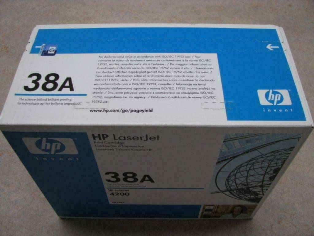 Nieuwe Toner HP Q1338A (HP 38A) HP 4200-4200L serie, Ophalen of Verzenden, Nieuw, Toner, HP (ORIGINEEL)