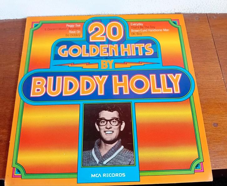 LP buddy holly 20 golden hits, Cd's en Dvd's, Vinyl | Pop, Gebruikt, 1960 tot 1980, 12 inch, Ophalen of Verzenden