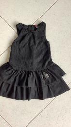 Zwart winterjurkje met borduursel maat 98, Meisje, Ophalen of Verzenden, Zo goed als nieuw, Jurk of Rok