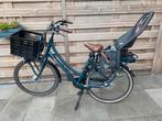 Freebike Bronx Transporter elektrische fiets blauw / bruin, Gebruikt, 51 tot 55 cm, 50 km per accu of meer, Ophalen