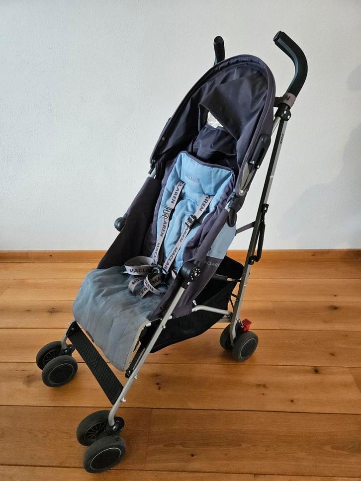 Buggy Maclaren Quest, Kinderen en Baby's, Buggy's, Gebruikt, Maclaren, Regenhoes, Verstelbare rugleuning, Zonnekap, Ophalen