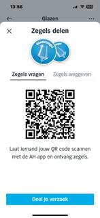Gevraagd gratis glaszegels AH/ ruilen 8 bioscoop/ 3 uitjes, Verzamelen, Supermarktacties, Albert Heijn, Ophalen of Verzenden