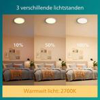 Philips Superslim 27K Plafonniere - LED - 15W - Wit, Ophalen, Nieuw, Kunststof, Modern