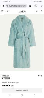 damesbadjas Kenzie, Kleding | Dames, Huispakken, Maat 38/40 (M), Blauw, Nieuw, Ophalen of Verzenden