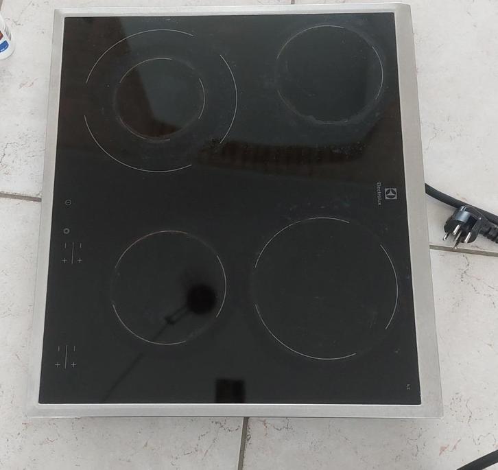 Inductiekookplaat, Witgoed en Apparatuur, Kookplaten, Gebruikt, Inbouw, Inductie, 4 kookzones, Ophalen