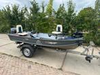 Aluminium Vis boot Qwest, Watersport en Boten, Ophalen of Verzenden, Zo goed als nieuw