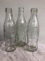 3 glazen Coca Cola flesjes inhoud 250 ml., Ophalen of Verzenden, Zo goed als nieuw, Gebruiksvoorwerp