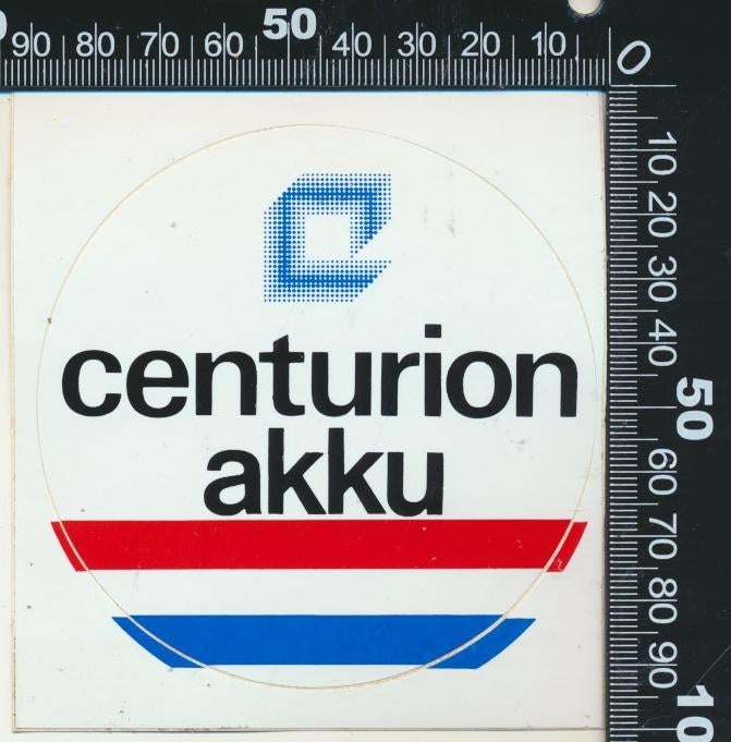 Sticker: Centurion Akku, Ophalen of Verzenden, Zo goed als nieuw, Auto of Motor