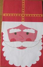 vier retro Sinterklaas zakken van 27 bij 16 centimeter, Ophalen of Verzenden, Nieuw